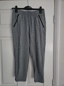 Icebreaker Cool-lite Womens Small Grey Capri Pants Trousers Merino Wool Blend - Picture 1 of 6