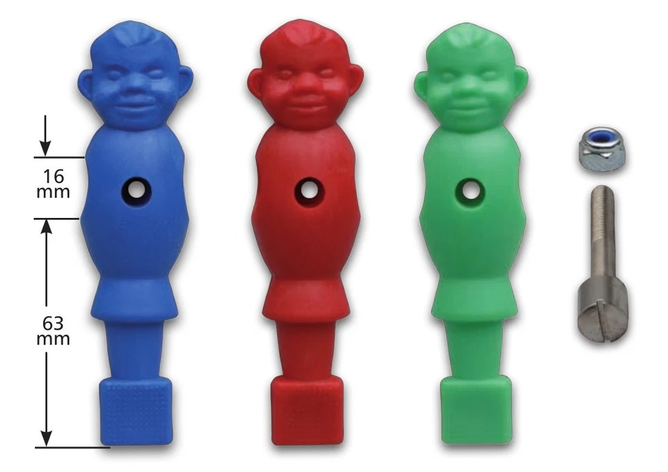 Kickerfigur im Leonhart-Design für 16 mm Stangen  - Bild 1 von 1