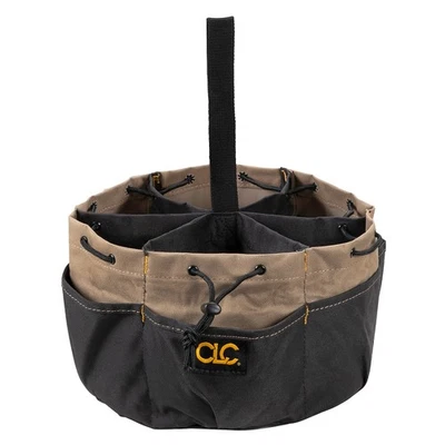 CLC 18 Pocket Drawstring Bucket Bag with Easy Lock and Release Strap, Model 1148 - Image 1 of 2