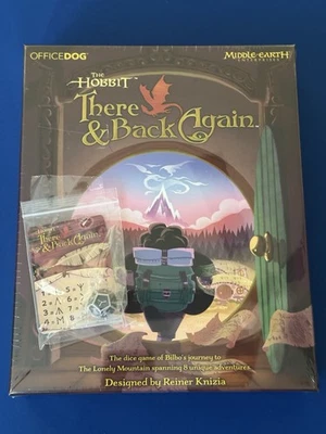 The Hobbit - There and Back again - Lotr - Reiner Knizia -Dice Game w/ Promo - Image 1 of 2