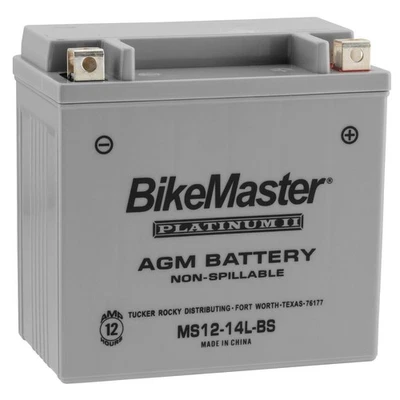BikeMaster AGM Battery MS12-14L-BS MS12-14L-BS Foto 1 de 3