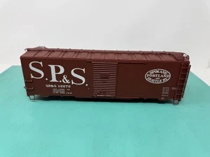 Atlas O 40’ 1937 AAR DD Box Car -Missing Trucks&Couplers- Spokane Portland SPS - Picture 1 of 3