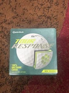 New: Taylormade Tour Response Balls Set of 4 (2x 2-packs) 100% Urethane Cover  - Picture 1 of 2