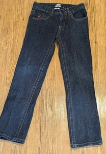 Quicksilver Dark Wash Straight Leg Youth Boys Jeans Size 26x26 4 - Picture 1 of 3