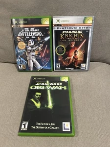 Star Wars Xbox game lot of 3 - Picture 1 of 8