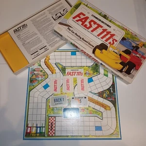 Vintage 1981 Fast 111's The Car Racing Board Game Parker Brothers 100% Complete - Picture 1 of 10