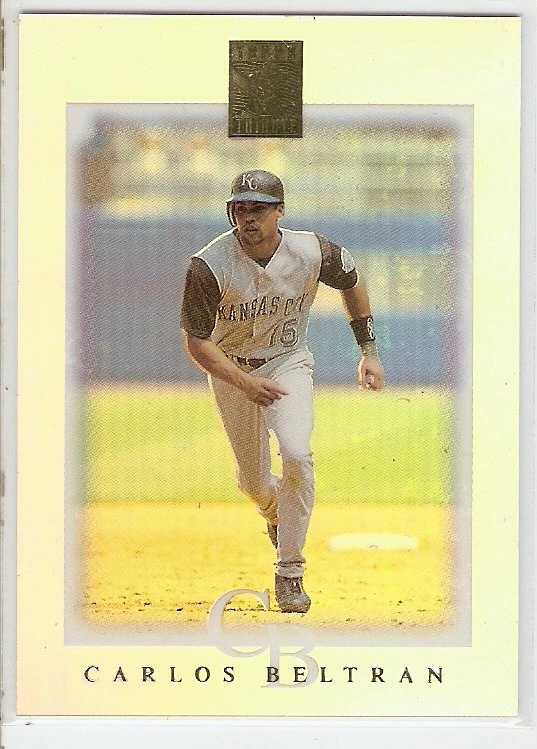 CARLOS BELTRAN 2003 TOPPS TRIBUTE CONTEMPORARY REFRACTOR 23 KC ROYALS YANKEES - Image 1 of 1