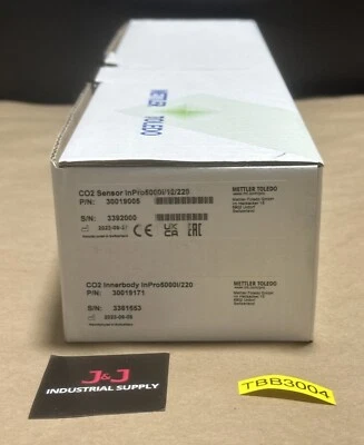 Датчик CO2 Mettler-Toledo InPro 5000i/12/220 ISM зонд 30019005 || ГАРАНТИЯ 🇺🇸 - Изображение 1 из 4