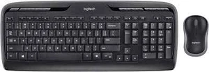 Logitech MK320 Wireless Desktop Keyboard and Mouse Combo 920-002836 - Black - Photo 1/5
