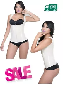 Faja Colombiana Chaleco Gilet Vita Cincher Shapewear Moldeadora Reductora - Foto 1 di 5