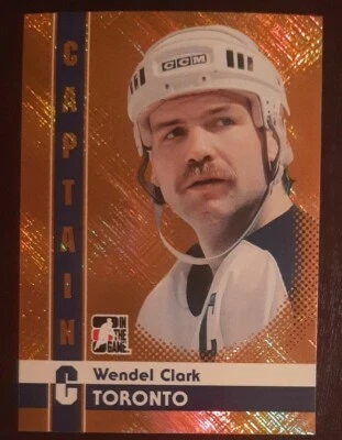 2011 - 2012 ITG Wendel Clark Captain C Gold /50 #97 Hockey Card - Image 1 of 2