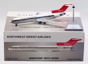 B-MODELS NORTHWEST ORIENT AIRLINES BOEING B727-251 1:200 B-722-251 IN STOCK - Picture 1 of 3