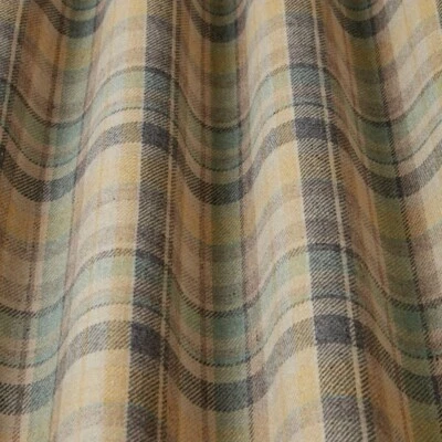 Gletscher Highland Wolle Mischung Tartan Karo Polster Grad Vorhang Kissen Stoff - Bild 1 von 4