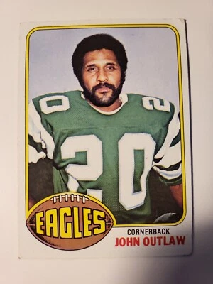 1976 Topps John Outlaw card #181.. - Image 1 of 2