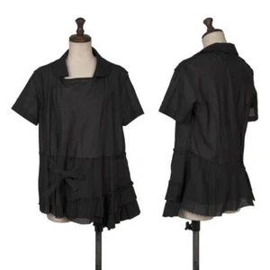 tricot COMME des GARCONS Cord Design Cutting Layered Tops Size S(K-151683) - Picture 1 of 12