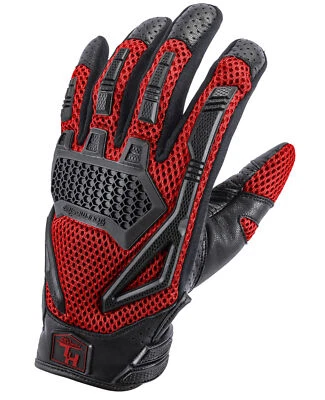 Tourmaster Switchback Mens Adventure Touring Gloves Red - Image 1 of 2