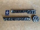 Mk1 Golf Gti Cabriolet Sportline Rivage Karmann Rear 3 Badge Set