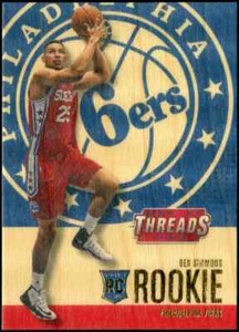 2016-17 Panini Threads #248 Ben Simmons Threads Wood Rookie NM-MT 76ers - Picture 1 of 1