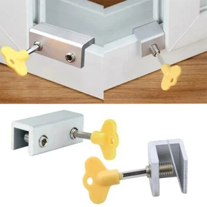 Aluminum Sliding Window Door Lock Glass Child Safety Anti-theft Shutter - Picture 1 of 18