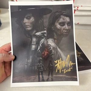 Katelyn Nacon (Enid - The Walking Dead) Signed Autographed 8.5x11 photo AUTO COA - Picture 1 of 3