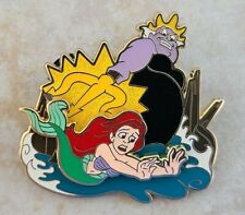 Pin Trading Disney Pins The Little Mermaid Princess Ariel Ursula Villain Moving