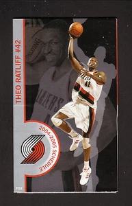 Portland Trailblazers Theo Ratliff 2004-05 Pocket Schedule Taco Bell - Bild 1 von 2