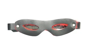 Máscara de piel roja de cuero real MicheleX MXL310RF 21 cm x 5,8 cm x 0,2 cm - Imagen 1 de 2