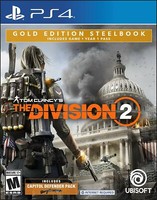Tom Clancy's The Division 2 -- Gold Steelbook Edition (Sony PlayStation 4, 2019)