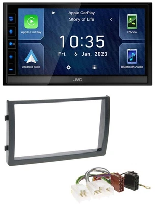 JVC DAB Bluetooth MP3 USB 2DIN Autoradio für Nissan Altima 2005-2006 - Bild 1 von 4
