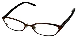 Gafas de metal rectangular suave marrón Carolina Herrera para mujer H103.  51mm - Imagen 1 de 14
