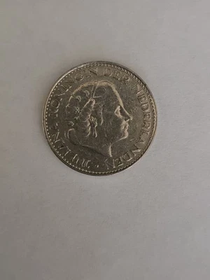 NETHERLANDS 1967 Gulden Coin - Image 1 of 2