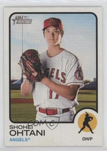 Equipo Topps Heritage 2022 y variación de intercambio de color de nombre Shohei Ohtani #150 - Imagen 1 de 4