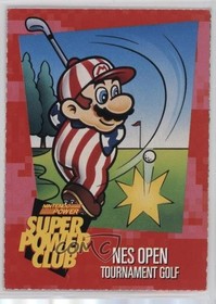 1992-95 Nintendo Super Power Club NES Open Tournament Golf #86 a8a