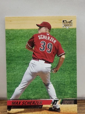 2008 Topps Stadium Club Max Scherzer Diamondbacks #140 RC Rookie Variation/999 Foto 1 de 2