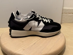 New Balance 327 Black Phantom Herren Größe 8,5 weiß Custom MS327LB1 - Bild 1 von 7