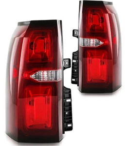 For Chevrolet Suburban 5.3L 2015-2019 Tail Lights Assembly Red Housing Pair - Imagen 1 de 9