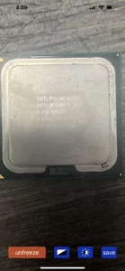 ✔️ Intel Core 2 Duo CPU E8500 3.16Ghz / 6M / 1333 SLB9K LGA 775 CPU TESTED GOOD - Picture 1 of 1