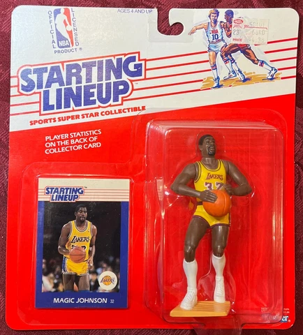 1988 Magic Johnson Kenner NBA Starting Lineup Action Figure Sealed MOC Cover