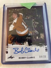 2022/23 Leaf In The Game Purple Once Upon A Time Bobby Clarke Auto #BC1 (04/25)