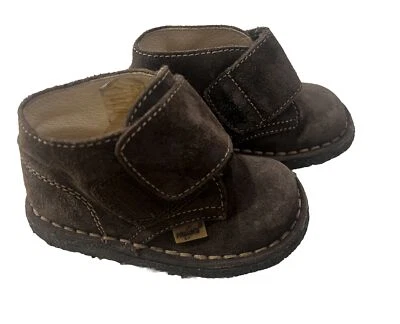 Primigi Bebé Niño Niño Marrón Gamuza Botas Zapatos Talla 22 EU 5T US Foto 1 de 4