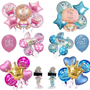 Baby Shower 16" Oh Baby It's a Boy/Ragazza palloncino lettera lamina decorazione festa Regno Unito - Foto 1 di 58