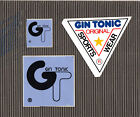 3 alte Aufkleber GIN TONIC - Sports Wear Stickerbomb  autocollant - rar - (12