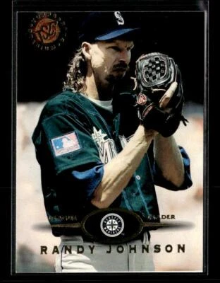 1995 Stadium Club #340 Randy Johnson Seattle Mariners - Image 1 of 2