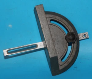 Small Aluminum Table Saw Adjustable Miter Guage Gage Push Stick READ - Picture 1 of 8