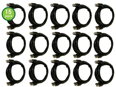 15 Lot 3FT 3 Foot SHIELDED USB 2.0 A Male to B Male Cable Cord Printer Scanner - Image 1 of 2
