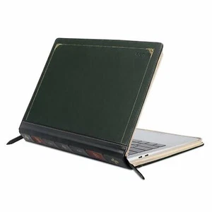 PU Leather Laptop Sleeve Case for MacBook Air Pro 13 14 15 16 inch Vintage Cover - Picture 1 of 54