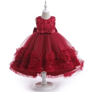 Vestidos De Fiesta de Niña Para Bodas Bautizos Prom Niñas Quinces 2025 - Picture 1 of 22