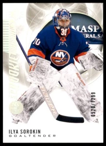 2020-21 SP Rookie Authentics Silver Spectrum Ilya Sorokin RC 0520/1299 #116 - Imagen 1 de 2