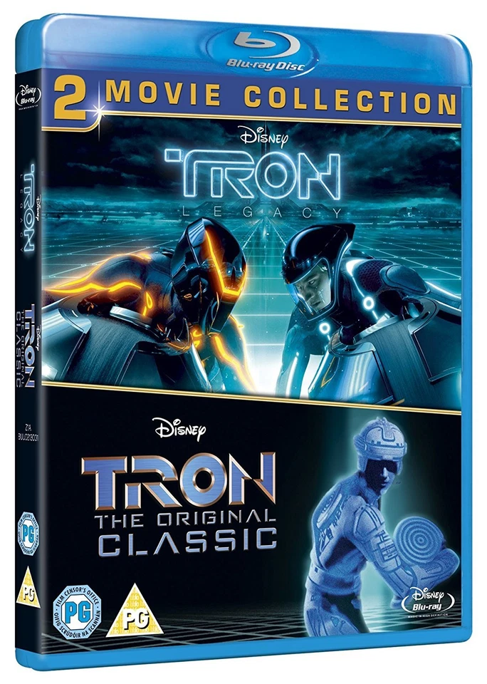 Tron Classic (1982) & Tron Legacy (2010) Two Movie Set Blu-Ray BRAND NEW Foto 1 de 2