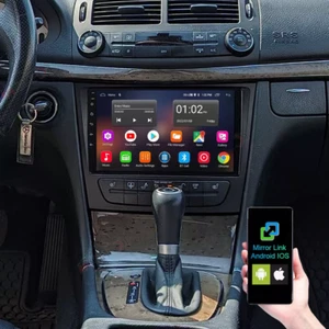 Für Benz CLS E-Class W211 W219 Carplay Android 13.0 Autoradio BT GPS Navi 4+64GB - Bild 1 von 12